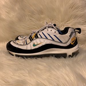 Nike Air Max 98 Premium 'Teal Nebula' CI1901-102 Women's Size 9